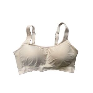Body & Bra‎ Womens XL Wireless Padded Bra Nude Taupe Convertible Racerback NWT